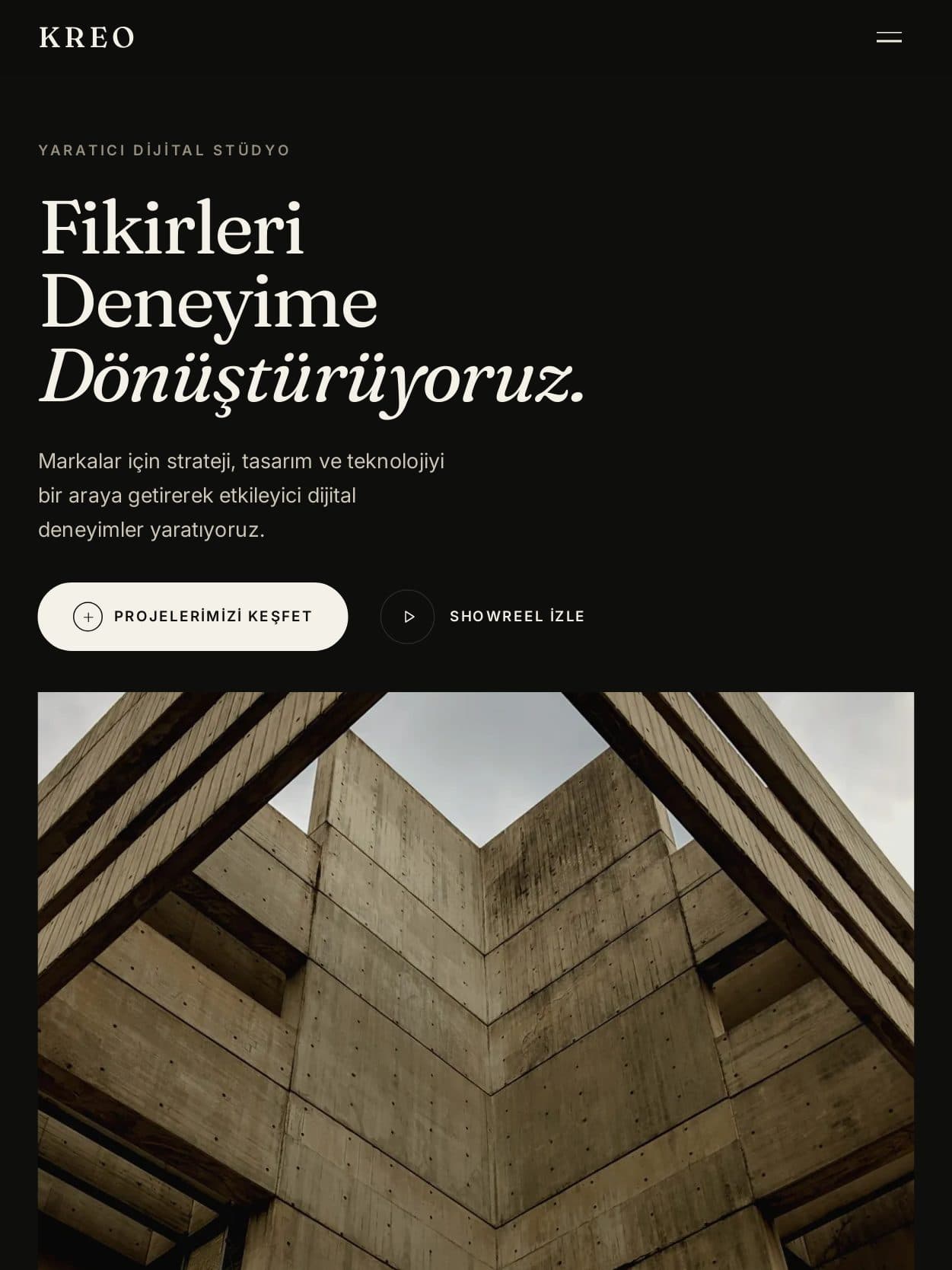 KREO — tablet görünüm