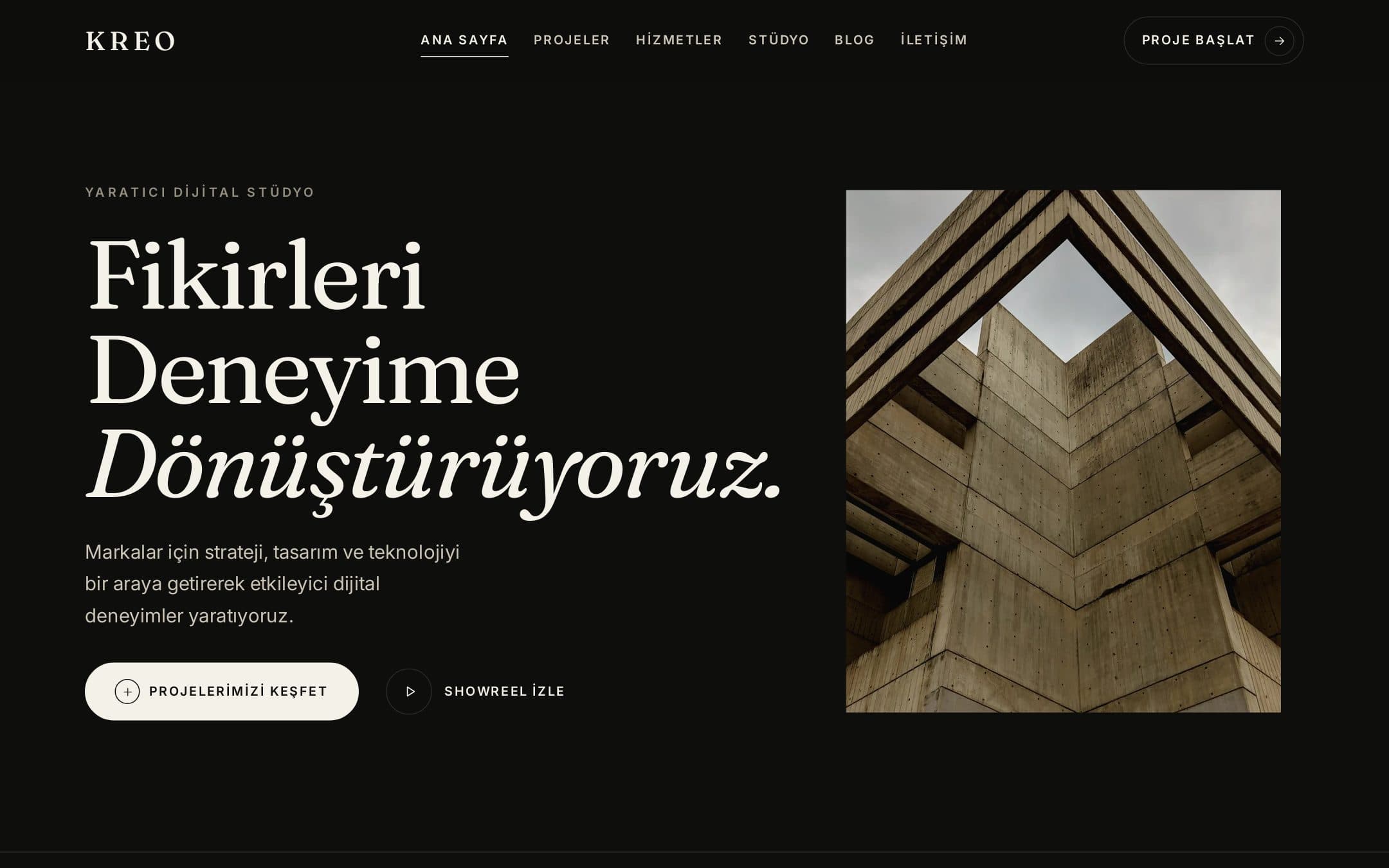 KREO teması önizleme